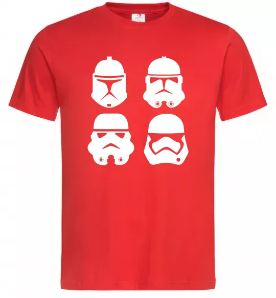 Мужская футболка Штурмовики еволюція Красный фото