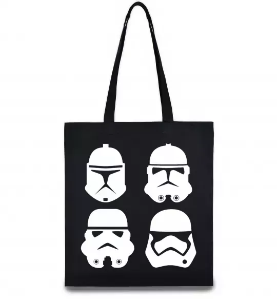 Еко-сумка Штурмовики еволюція Чорний фото