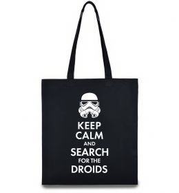 Еко-сумка Keep calm and search for the droids Еко-сумка Keep calm and search for the droids