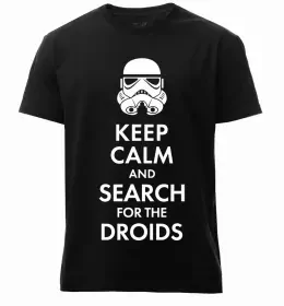 Мужская премиум футболка Keep calm and love cats Белый фото