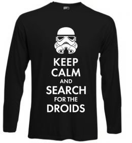 Лонгслів Keep calm and search for the droids
