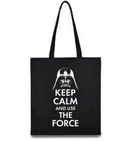 Эко-сумка Keep calm and use the force