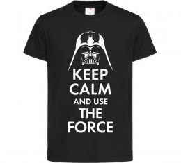 Дитяча футболка Keep calm and use the force