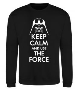Свитшот Keep calm and use the force