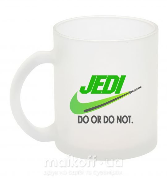 Чашка стеклянная Jedi do or do not Фроузен фото