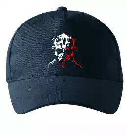 Кепка Come to the Dark side we have beer Черный фото