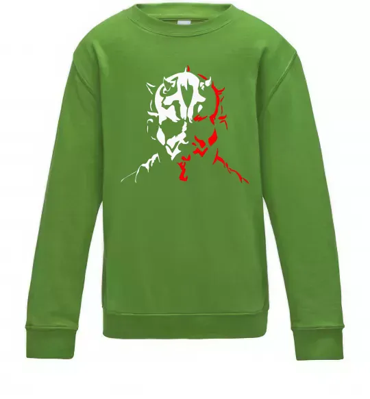 Дитячий світшот Дарт Мол Лаймовий фото