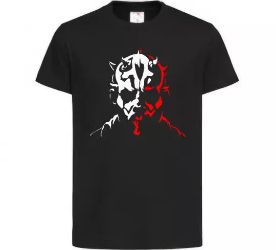 Дитяча футболка Дарт Мол Чорний фото