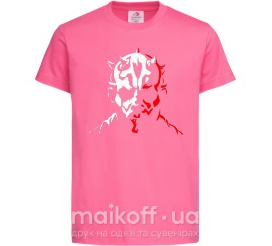 Детская футболка Дарт Мол Ярко-розовый фото