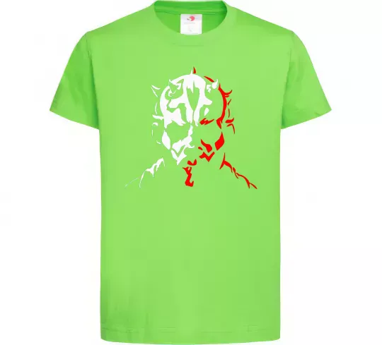 Дитяча футболка Дарт Мол Лаймовий фото