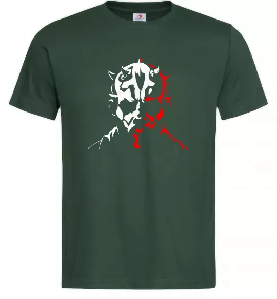 Чоловіча футболка Дарт Мол Темно-зелений фото