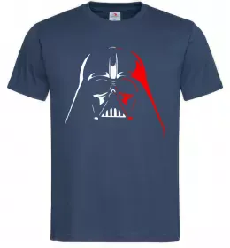 Мужская футболка Дарт Вейдер біло-червоний Темно-синий фото