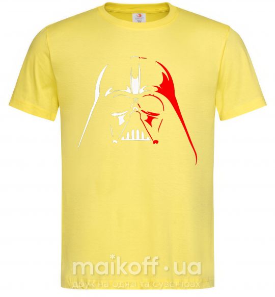 Мужская футболка Дарт Вейдер бело-красный Лимонный фото