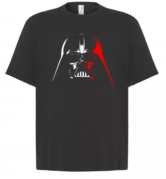 Футболка Оверсайз Дарт Вейдер біло-червоний Черный фото