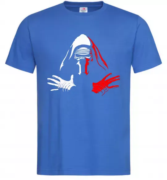 Мужская футболка Кайло Рен Ярко-синий фото