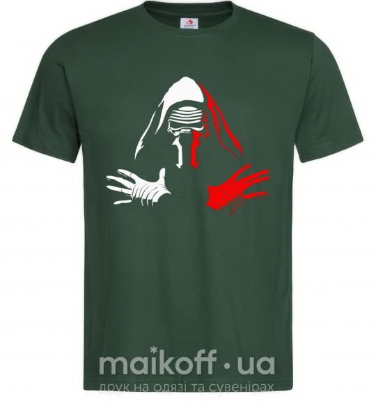 Мужская футболка Кайло Рен Темно-зеленый фото