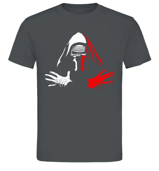 Мужская футболка Кайло Рен Графит фото