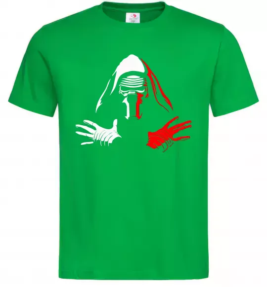 Мужская футболка Кайло Рен Зеленый фото