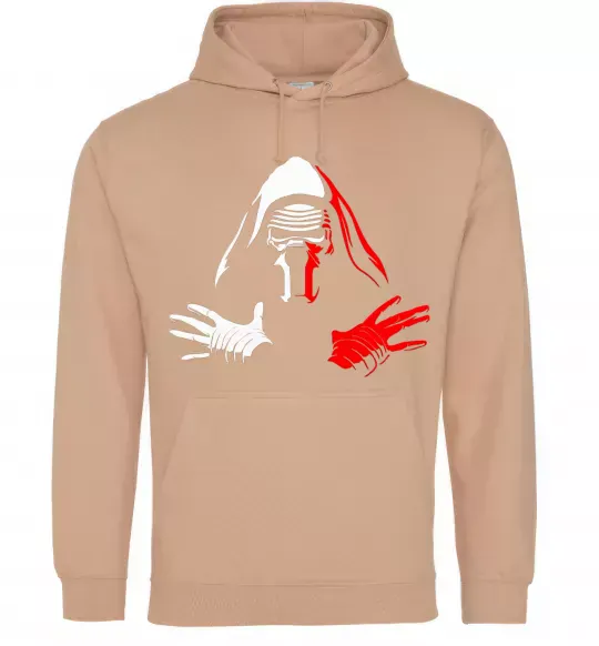 Чоловіча толстовка (худі) Кайло Рен Пісочний фото