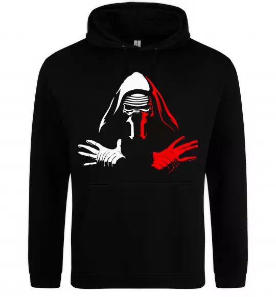 Женская толстовка (худи) Кайло Рен Черный фото