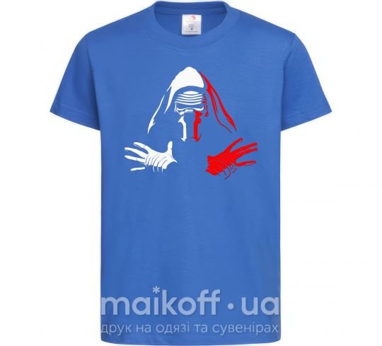 Дитяча футболка Кайло Рен Яскраво-синій фото