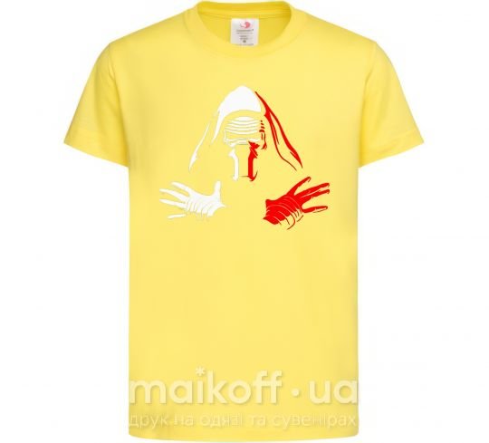 Детская футболка Кайло Рен Лимонный фото