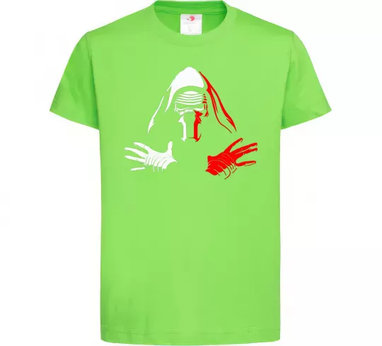 Детская футболка Кайло Рен Лаймовый фото