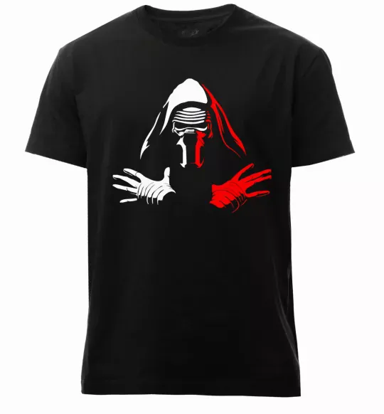 Чоловіча преміум футболка Кайло Рен Чорний фото