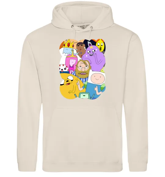 Женская толстовка (худи) Adventure time heroes Таш фото