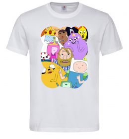 Мужская футболка Adventure time heroes
