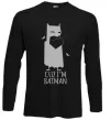 Лонгслив Cuz i'm batman Черный фото
