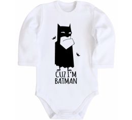 Дитячий бодік Cuz i'm batman