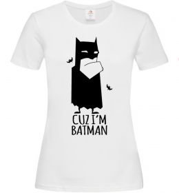 Жіноча футболка Cuz i'm batman