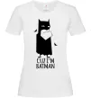 Женская футболка Cuz i'm batman Белый фото