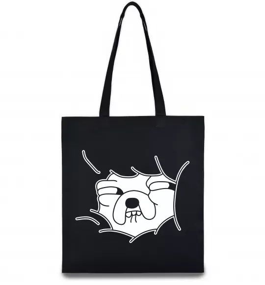 Еко-сумка Радісний Джейк Чорний фото