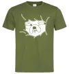 Чоловіча футболка Радісний Джейк Оливковий фото