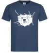 Чоловіча футболка Радісний Джейк Темно-синій фото