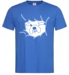 Чоловіча футболка Радісний Джейк Яскраво-синій фото