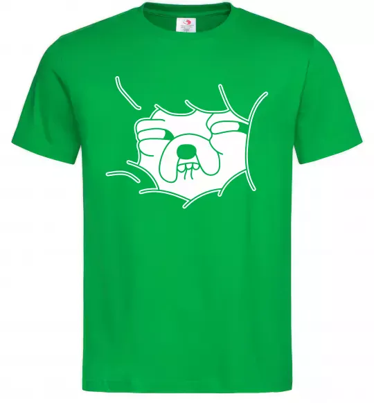 Чоловіча футболка Радісний Джейк Зелений фото