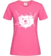 Жіноча футболка Радісний Джейк Яскраво-рожевий Жіноча футболка Радісний Джейк Яскраво-рожевий фото