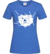 Жіноча футболка Радісний Джейк Яскраво-синій Жіноча футболка Радісний Джейк Яскраво-синій фото