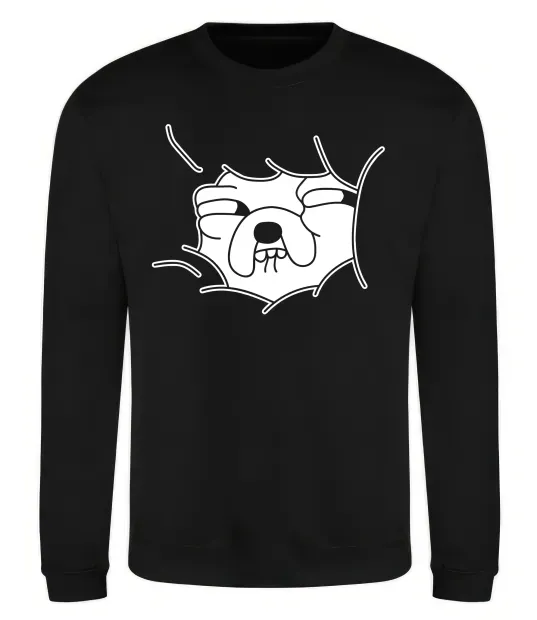 Свитшот Радісний Джейк Черный фото