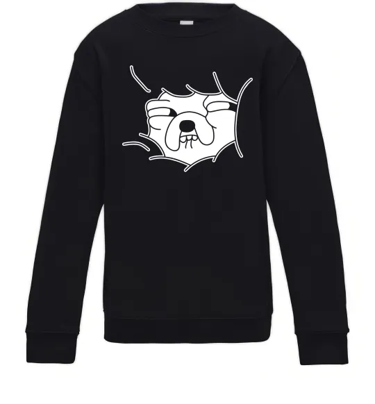 Дитячий світшот Радісний Джейк Чорний фото