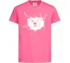 Дитяча футболка Радісний Джейк Яскраво-рожевий фото