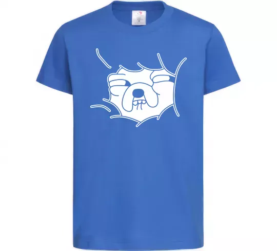 Дитяча футболка Радісний Джейк Яскраво-синій фото