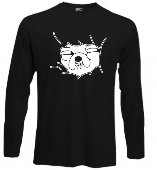 Лонгслів Радісний Джейк Чорний фото