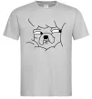 Чоловіча футболка Радісний Джейк Сірий фото