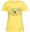Жіноча футболка Радісний Джейк Лимонний Жіноча футболка Радісний Джейк Лимонний фото