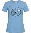 Жіноча футболка Радісний Джейк Блакитний Жіноча футболка Радісний Джейк Блакитний фото