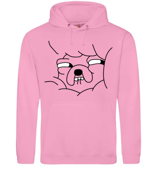 Мужская толстовка (худи) Радісний Джейк Розовый фото